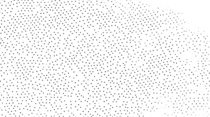 Scattered irregular grey dots on a white background abstract pattern texture vector