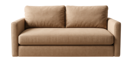 Convertible sofa bed with soft fabric, ideal for cozy guest rooms in cottages.