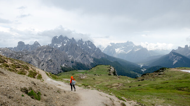 Completing the Tre Cime di Lavaredo Trail in Italy