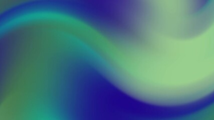 Abstract green and blue gradient swirl ideal for design projects and marketing materials needing a soft, colorful background element.