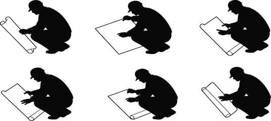 silhouettes of women