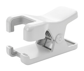 Office action using a stapler workspace product isolated on transparent background