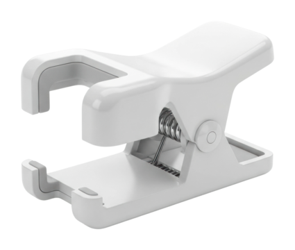 Office action using a stapler workspace product isolated on transparent background