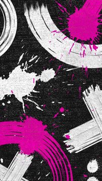 Abstract graffiti art background with paint splatters
