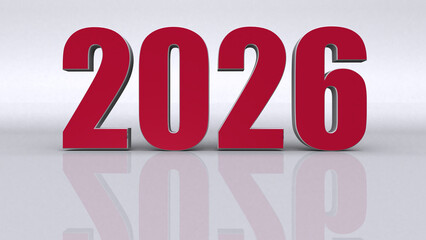 2026 3D text with depth