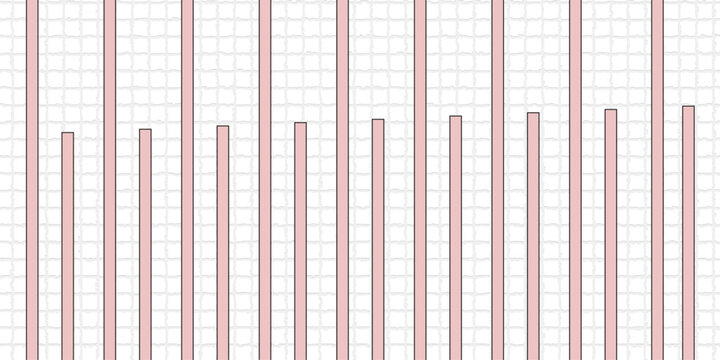 Vertical stripes of varying pink shades on a white background. Light vertical line background and seamless striped, pattern backdrop. Vertical pink and white striped pattern for backgrounds.
