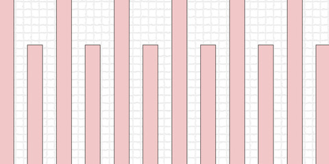Vertical stripes of varying pink shades on a white background. Light vertical line background and seamless striped, pattern backdrop. Vertical pink and white striped pattern for backgrounds.
