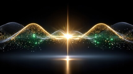 Abstract Light Beam and Dynamic Particle Waves