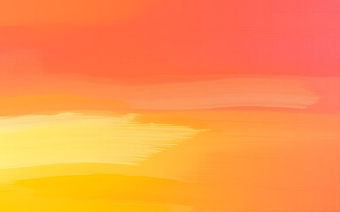 Fototapeta premium Warm abstract watercolor gradient background with brushstrokes