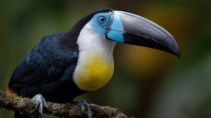 Obraz premium Channel-billed toucan.
