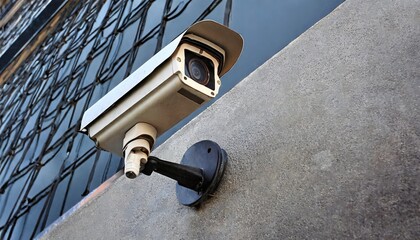 Security CCTV camera monitoring system. Generated with AI