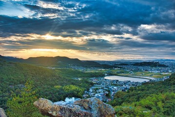 Fototapeta premium 高御位山