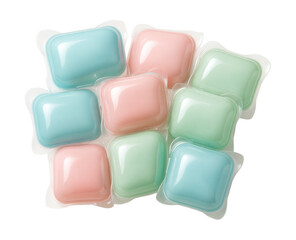 Concentrated baby laundry pods for quick, easy washes in compact machines.