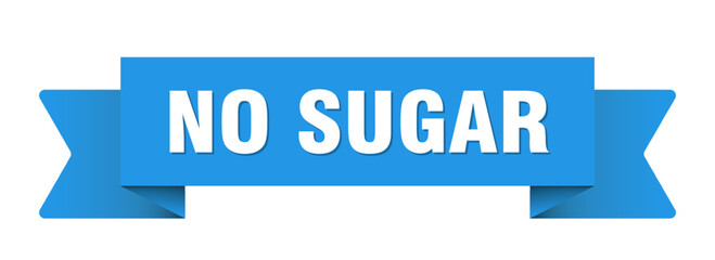 no sugar ribbon isolated on transparent background. no sugar ribbon