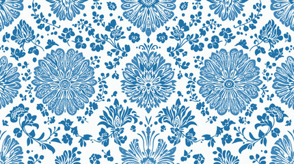 Seamless knitted snowflake pattern winter decoration texture