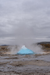 Exploring the Geysir Geothermal Area, where bubbling earth and erupting steam reveal Iceland’s untamed energy