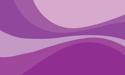 Layered purple wave pattern with abstract flowing shapes.
