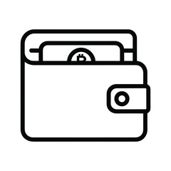 Digital wallet with cryptocurrency