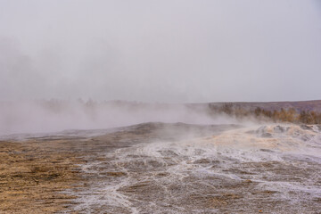 Exploring the Geysir Geothermal Area, where bubbling earth and erupting steam reveal Iceland’s untamed energy