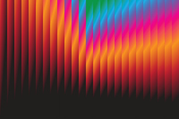 Colorful gradient glass line texture background for modern graphic design.