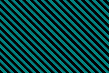 Obraz premium Shocking Teal color and black color background with lines. traditional vertical striped background texture.