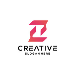 letter z logo design vector icon illustration
