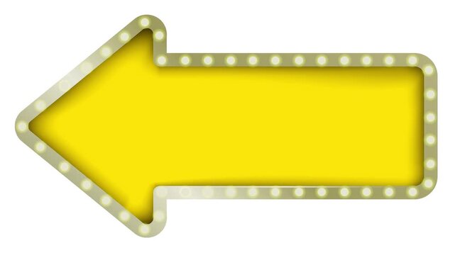 light bulb frame,  retro billboard display box with neon light bulbs	
