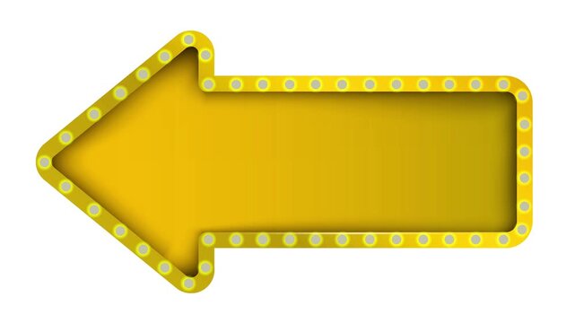 light bulb frame,  retro billboard display box with neon light bulbs	

