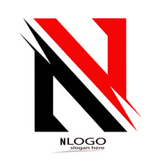 letter N  logo
