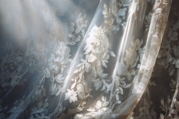 Explore ethereal floral lace fabric textures for wedding dress design and fashion inspiration ideas trends
