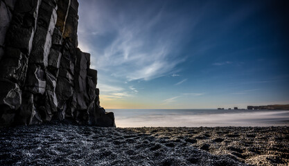 Reynisfjara Beach: Iceland’s striking black sand and basalt columns meet the roaring Atlantic