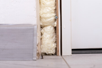 Insulation Foam in Door Frame