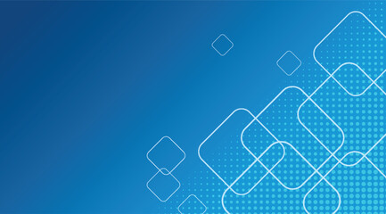 Abstract Blue Geometric Background for Digital Design, Highlighting Modern Shapes and Dot Patterns, Perfect for Web Design and Marketing Materials.