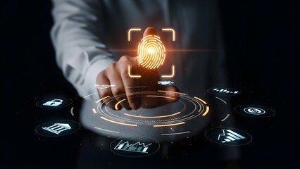 Fingerprint Identification and Biometric Authentication Secure Digital Access and Data Protection