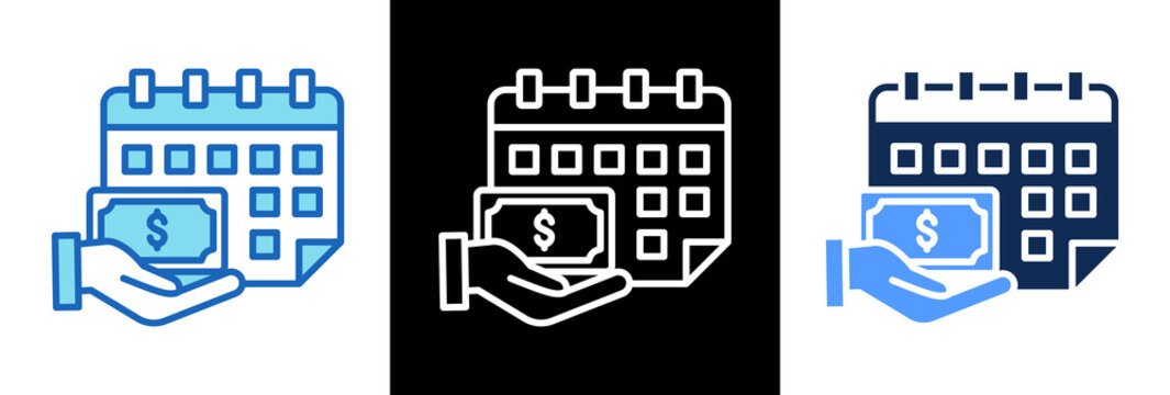 Salary tripplestyle icon