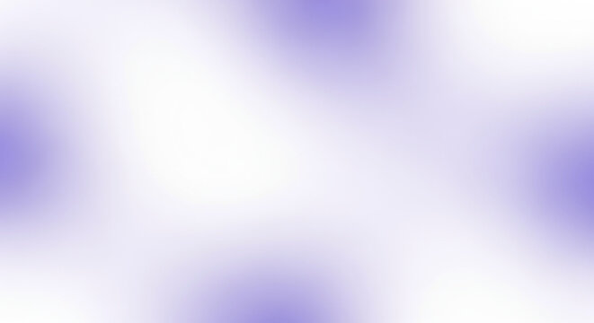 Soft purple blurred spots on a white background