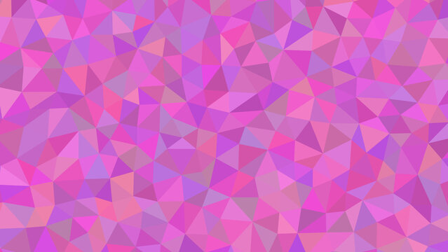 A delightful display of magenta triangles, creating a charming geometric pattern with a vibrant and playful color scheme