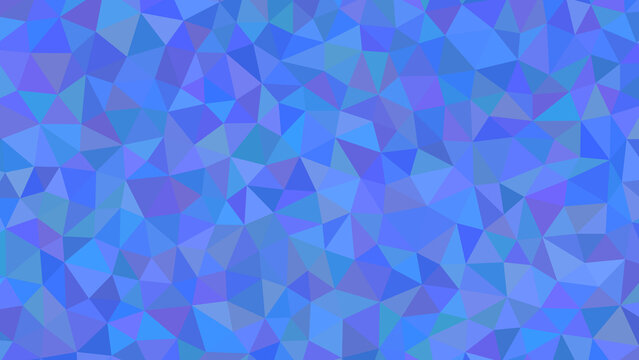 A captivating mosaic of azure triangles forms a mesmerizing geometric pattern, evoking a sense of serenity and abstract beauty in a stunning display