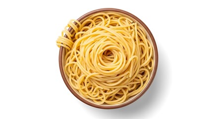 Delicious Spaghetti Pasta in a Bowl