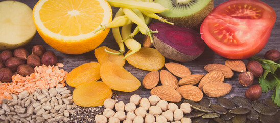 Nutritious ingredients containing natural minerals and vitamin K