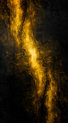 neon gold, black glowing grainy gradient background noisy texture wallpaper