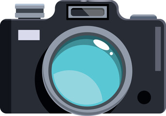 Sleek and modern digital camera, ready to capture life's precious moments