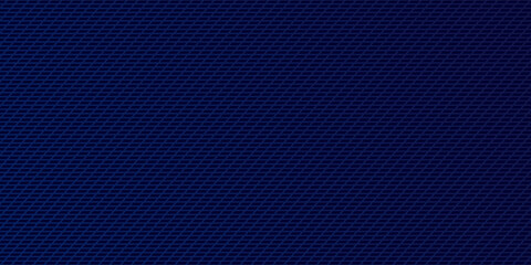Premium background with diagonal dark blue lines pattern. Vector horizontal template for contemporary formal invitation, prestigious gift certificate, digital luxury business banner, luxury voucher.