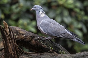Ringeltube (Columba palumbus), Emsland, Lower Saxony, Germany