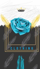 Chic Modern Aesthetic Vector T-shirt Design