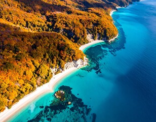 Scenic coastal landscape