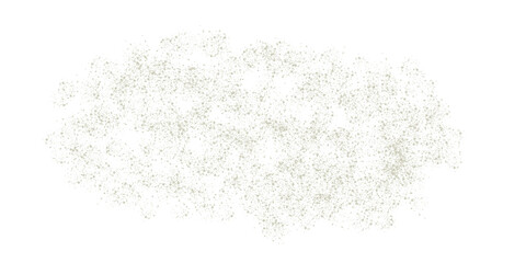 Abstract white background with shimmering silver and gold glitter particles