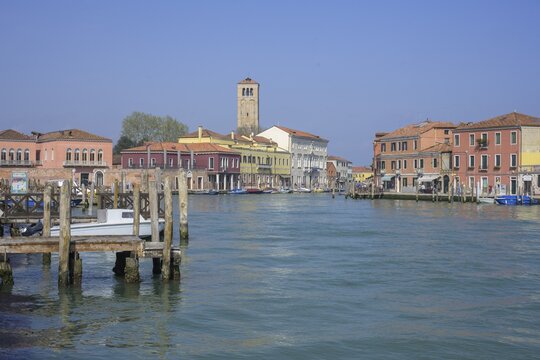 Grand Canal of Murano, Murano, Venice, Metropolitan City of Venice, Italy