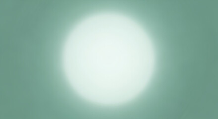 Soft Green Background With Bright Circular Light image photo