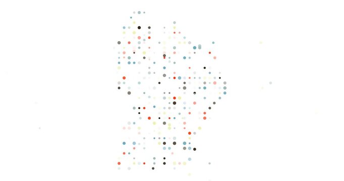 Falling Orbs Assemble French Guiana Digital Map